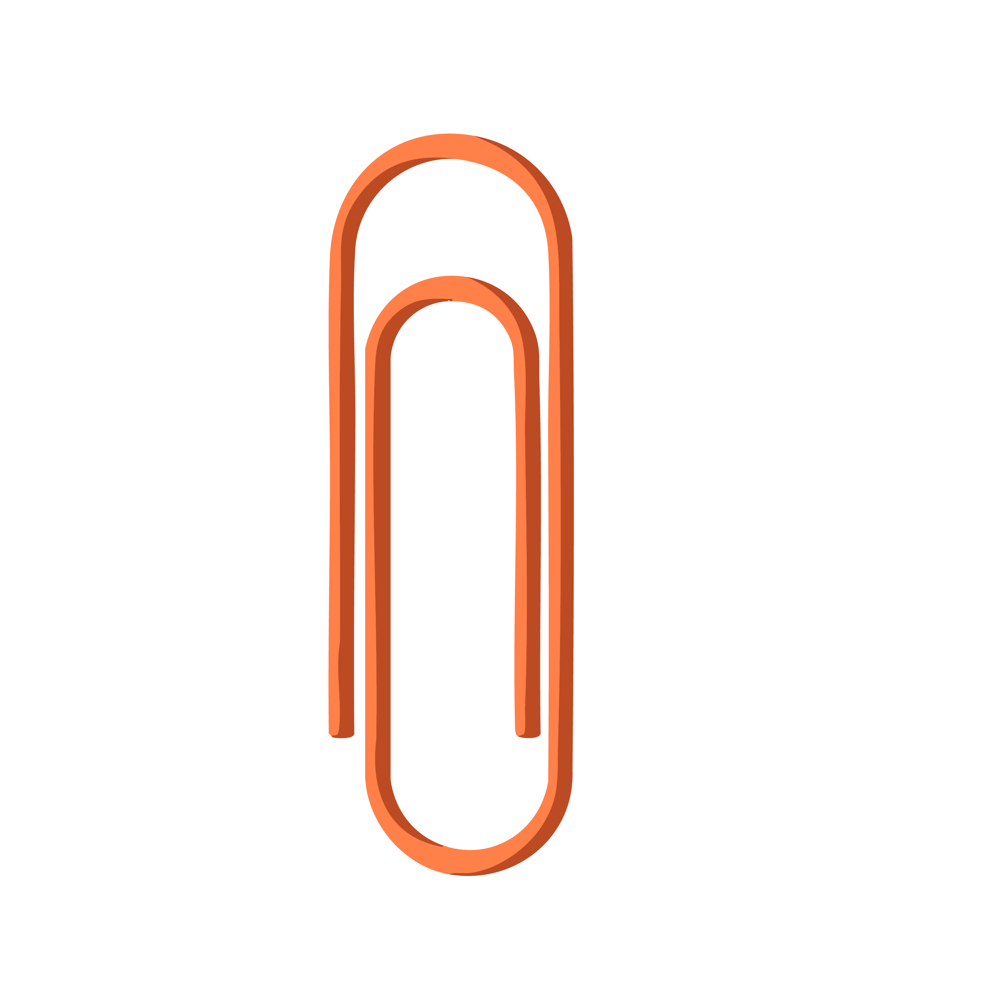 orange pin